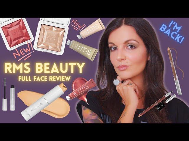 RMS BEAUTY Full Face Review - NEW ReDimension Hydra Blush, Dew Luminizer, Eyelights, Foundation etc.