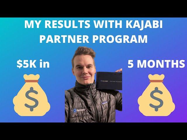 My Kajabi Partner Program Results