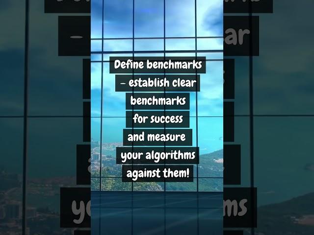 How to Evaluate Algorithmic Trading Performance? #algotrading #finance #investing