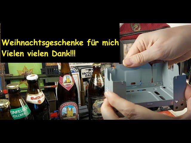 Zuschauergeschenk, Bier, Esbit-Kocher, Powerbank - Vielen Dank dafür!