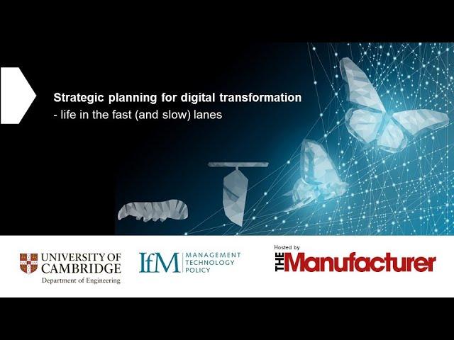 Strategic roadmapping in the context of digital transformation with Dr Rob Phaal [WEBINAR]