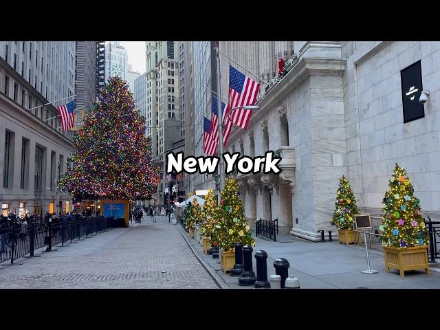 Christmas In NYC 2024 - Holiday Season In Manhattan NY New York City Virtual Tour