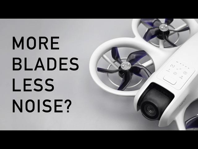 More Blades Less Noise | DJI Neo | T-Mount Propeller Adapter