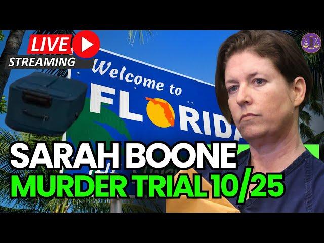 Sarah Boone Suitcase Murder Trial - Oct. 25, 2024