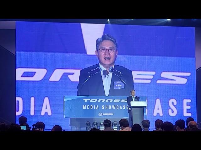 TORRES Media showcase 토레스 오프라인 신차발표회 현장 실황 풀영상 영종도 네스트호텔 2022.07.05