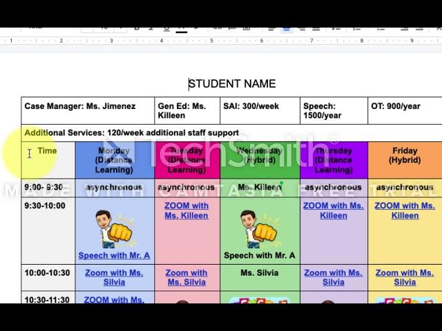 Haley Jimenez Screencast