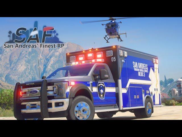 SA'F #470 - New Medical Fleet! | GTA V RP