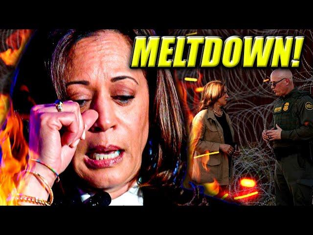 Harris HUMILIATED at Border as Her Polls COLLAPSE!!!