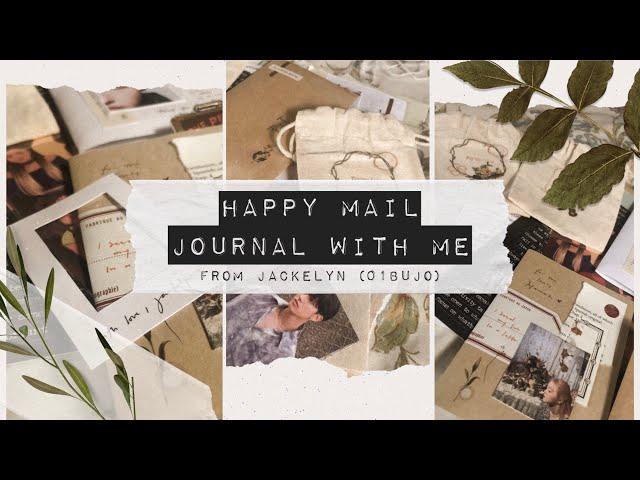 — happy mail journal with me | house of frames ⁎⁺˳༚