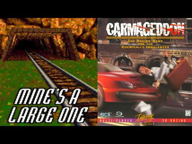 Heavy Metal Gamer Plays: Carmageddon - Mines A Large One - Haha Hahaha Fucking Idiot!