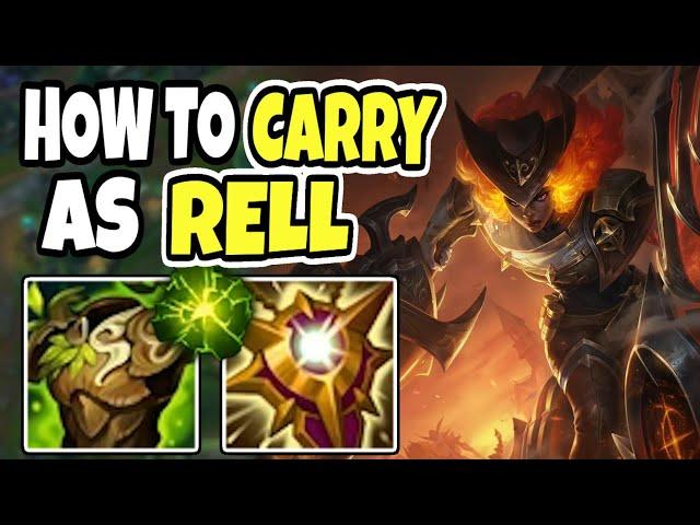 Challenger support shows you how to carry as RELL | Rell support | 14.13 League of legends