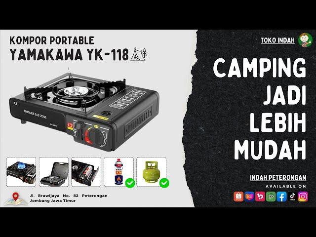 Camping Jadi Lebih Mudah Dengan Kompor Portable Yamakawa | Official Toko INDAH