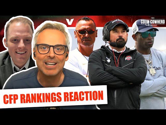 CFP Rankings Reaction: Ohio State & Texas overrated, Colorado in? | Colin Cowherd College Football