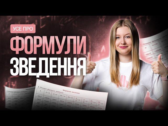 Формули зведення: теорія, практика і розбір типових завдань на НМТ #turbozno #нмт2025 #математика