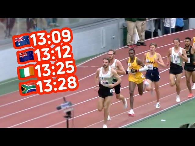 FOUR 5K National Records In ONE Race