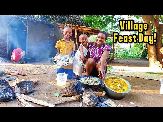 She’s Learning Fast!  Teaching My Daughter Her First Village Duties | Family Feast Moments