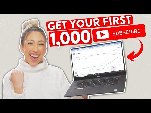 5 Steps to Get Your First 1000 Subscribers on YouTube | HOW TO GROW FAST ON YOUTUBE IN 2025