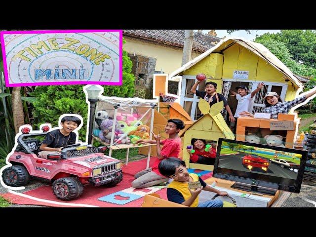 BIKIN RUMAH KARDUS 1 WARNA PART 4! | Mikael TubeHD