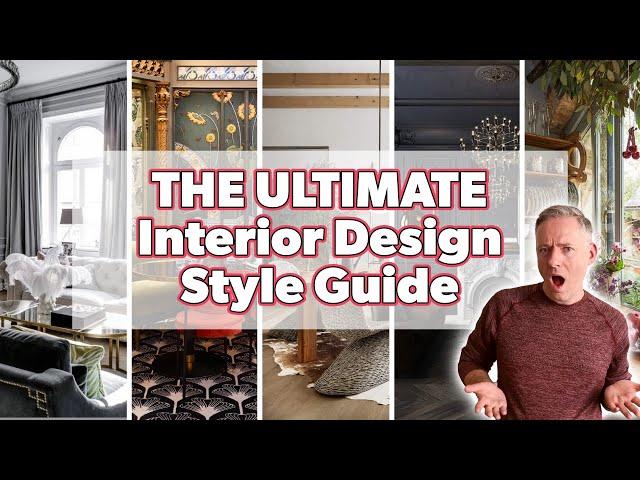 50 Interior Design Styles Explained in 25 Minutes