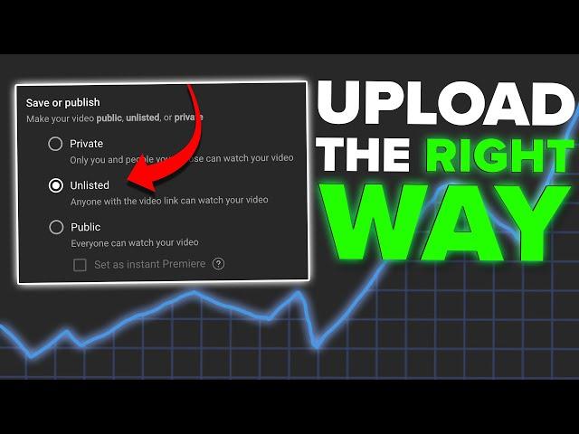 How To *CORRECTLY* Upload Videos on YouTube to Get More Views