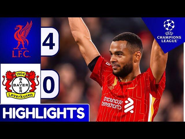 Liverpool vs Bayer Leverkusen (4-0) | All Goals & Extended Highlights |  Champions League 2024/25