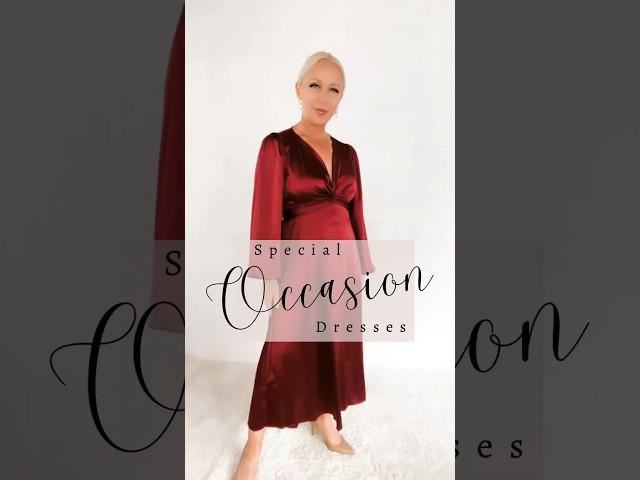 Fall Special Occasion Dresses / Fall Wedding Guest Dresses / Amazon Dresses