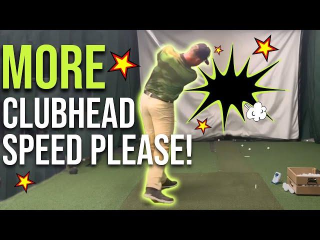 How to gain more club head speed fast in the golf swing.