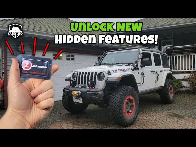 Jeep Wrangler JL NEW Hidden Features Unlocked! Turn Assist Not Just a New Bronco Feature! Tazer JL