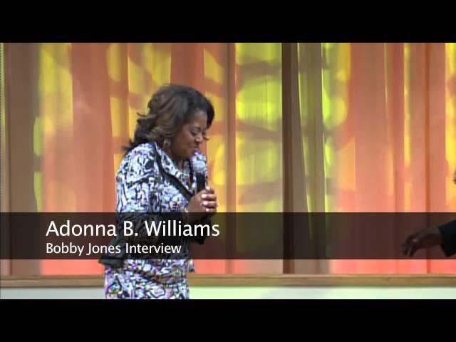 A'Donna B. Williams on Bobby Jones presents....