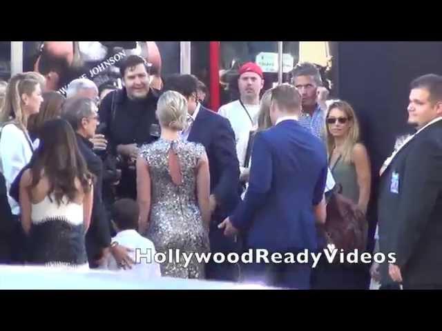 Ingrid Bolso Berdal arrives at the Hercules premiere in Hollywood