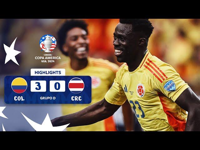 COLOMBIA 3-0 COSTA RICA | HIGHLIGHTS | CONMEBOL COPA AMÉRICA USA 2024™