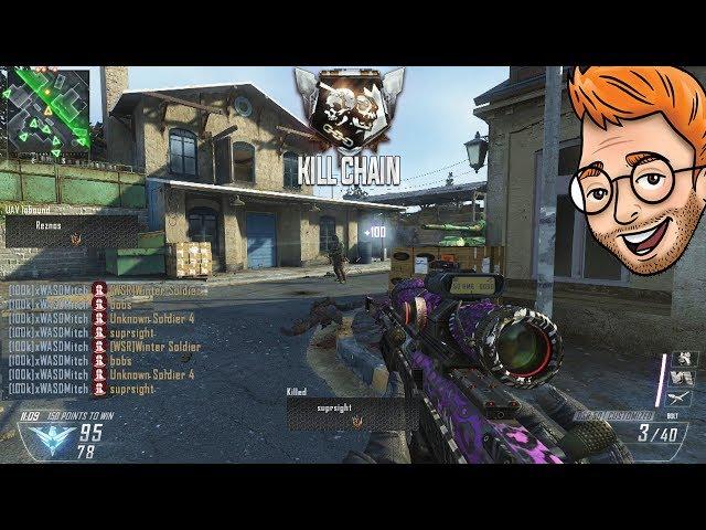 Black Ops 2 Remastered: INSANE Ground War Sniping! (BO2 PC)