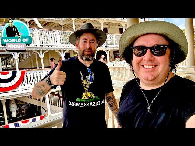 Riding the Liberty Belle + NEW Frontierland DVC Lounge at Magic Kingdom | A Day with Adam the Woo