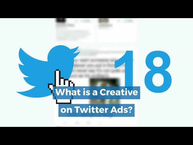 What is a Creative on Twitter Ads?