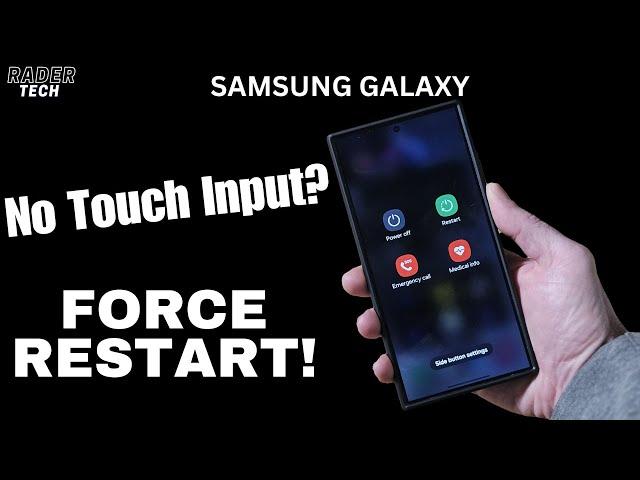 Force Restart of ANY Samsung Galaxy Device | Galaxy S24 Ultra, Z Fold 5 and more