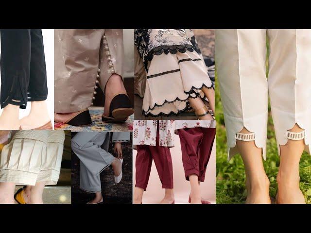 New Trouser Design 2025 For Winter/Shalwar Design/ Trouser Design /Poncha Design/Capri Design