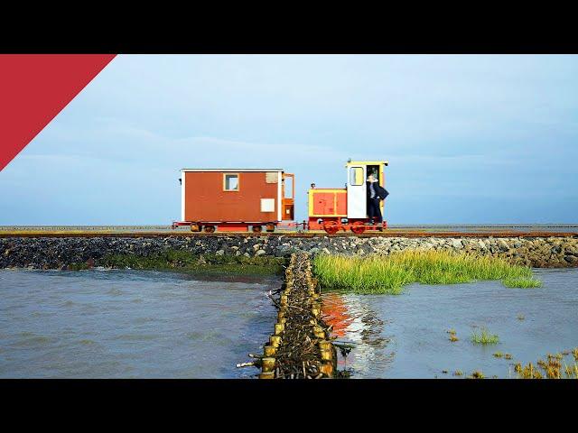 This tiny railroad across the sea has an important job