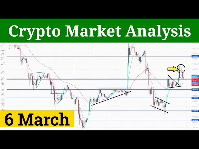 Today Bitcoin Prediction | Tomorrow BTC Analysis | Ethereum Price Prediction 6 March 2025