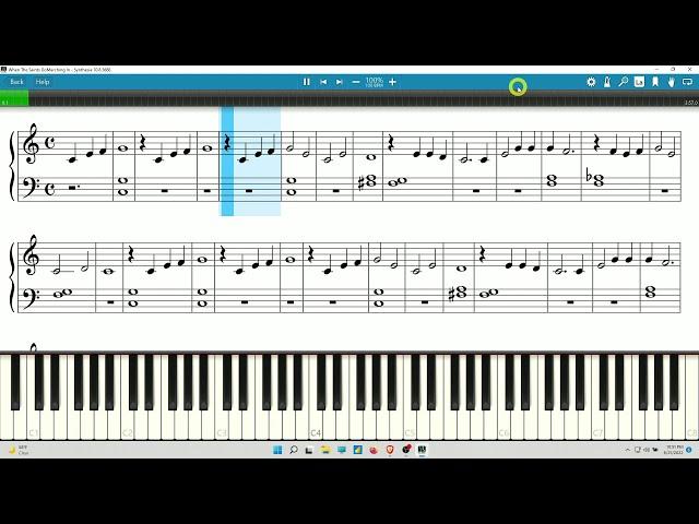 How to create midi file from sheet music (pdf file) for Synthesia