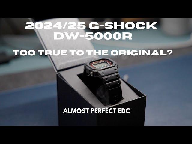 Casio G Shock DW-5000R Review - The Classic Relaunch EDC Watch Series