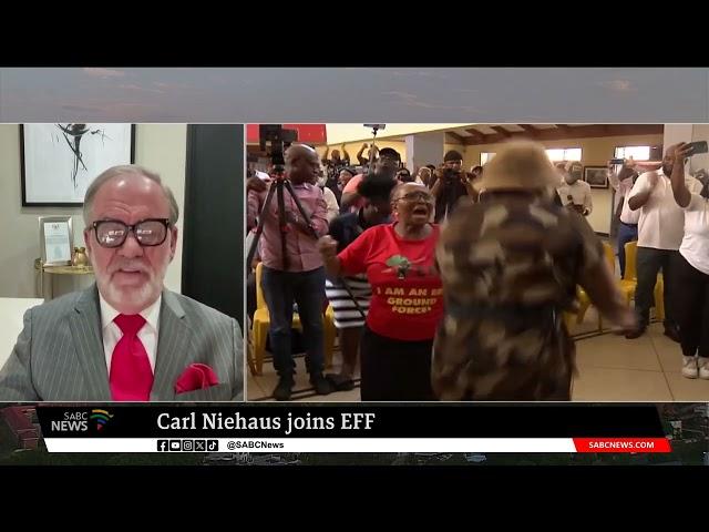 Carl Niehaus joins the Economic Freedom Fighters