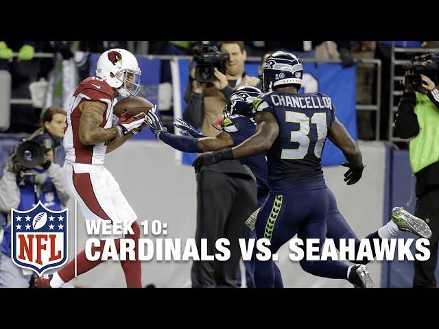 Michael Floyd Keeps Feet In Bounds for Spectacular TD! | Cardinals vs. Seahawks | NFL