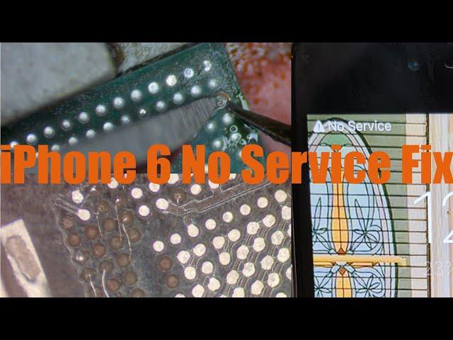 Iphone 6 No Service || No IMEI || No Modem Firmware Fix....