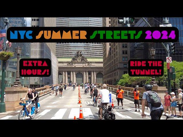 NYC's Summer Streets 2024: More Hours, 20 Miles & Even More People!