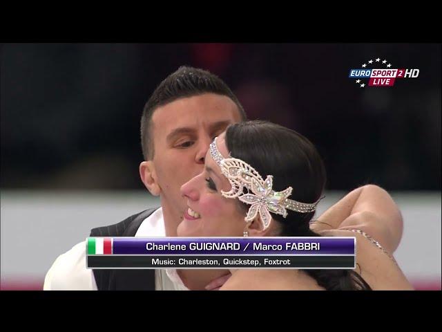 2014 Euros. Charlene GUIGNARD - Marco FABBRI. ITA. Short Dance. 15.01.2014