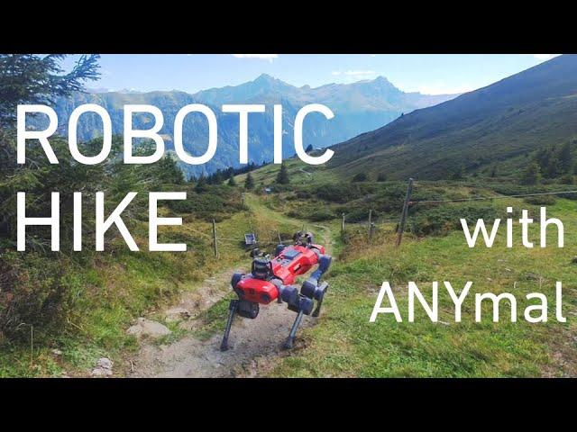 Robotic Hike with ANYmal