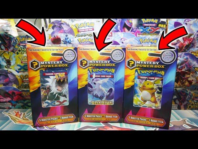 EPIC OPENING 3x POKEMON CUSTOM MYSTERY POWER BOXES!! - BoosterKings