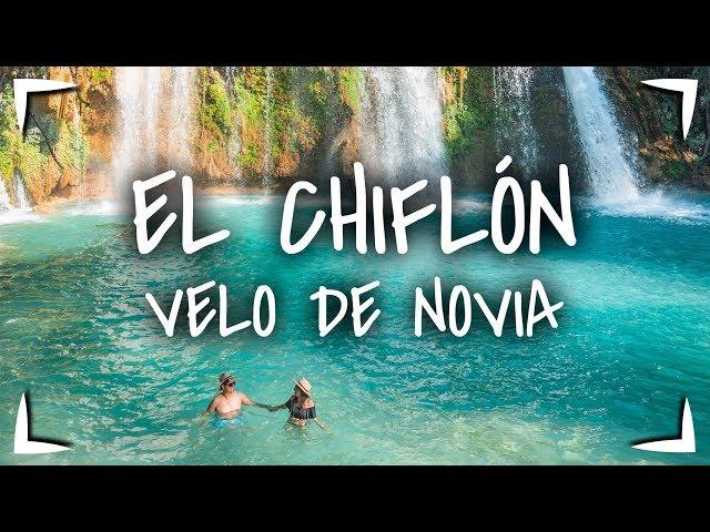 El CHIFLON cascadas de Chiapas ► Cascada VELO DE NOVIA  2 senderos diferentes 1 tour AZUL TURQUESA