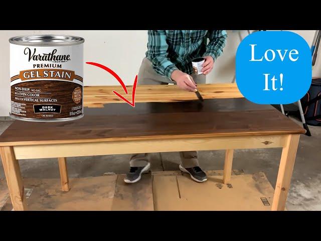 How to Use Varathane Gel Stain Dark Walnut