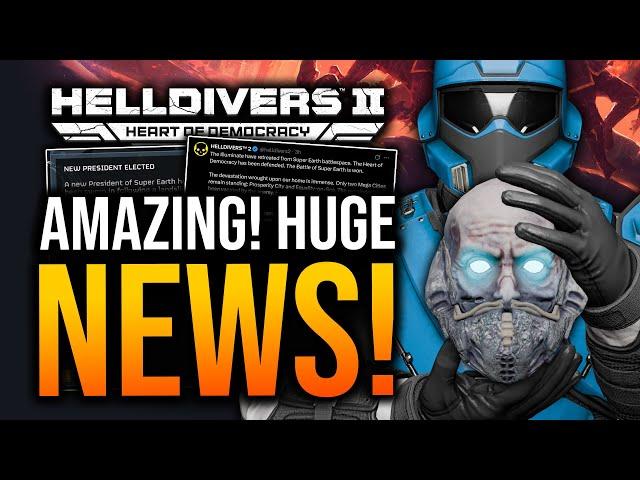 Helldivers 2 - Super Earth Won! New Enemy Hint & New Patch!